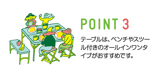 はじめてのBBQ POINT3