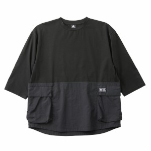 CAMP LOGOS コンビネーションTシャツ　7分丈