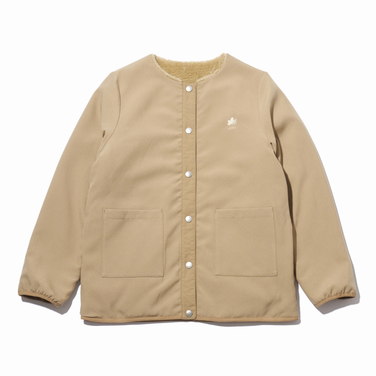 Folk wadded contour outlet jacket