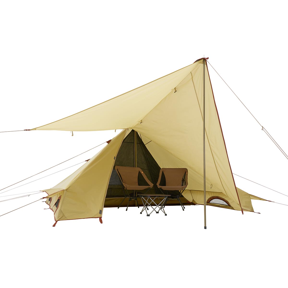 LOGOS Fes Tepee 2ルーム DUO -BC|ギア|テント|ワンポール|製品 ...