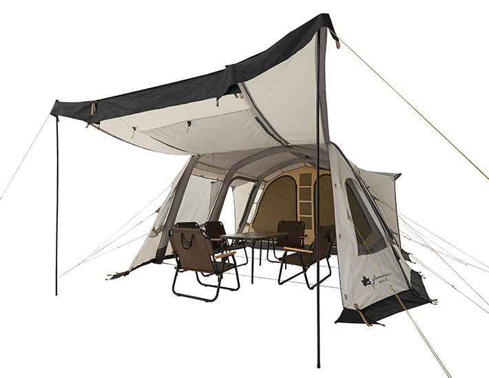 Pavillo Family Dome 6 Tent for 6 People 490 x 380 x 195 cm - テント/タープ