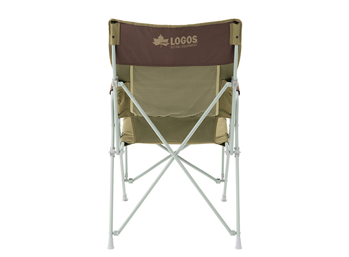 LOGOS Life バックホールドチェア（ブラウン）|ギア|家具|椅子・ベンチ 