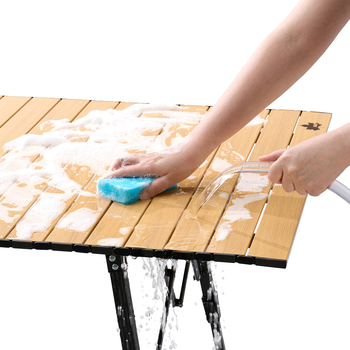 丸洗いウッディオートテーブル 12070-BC|ギア|家具|テーブル|製品情報