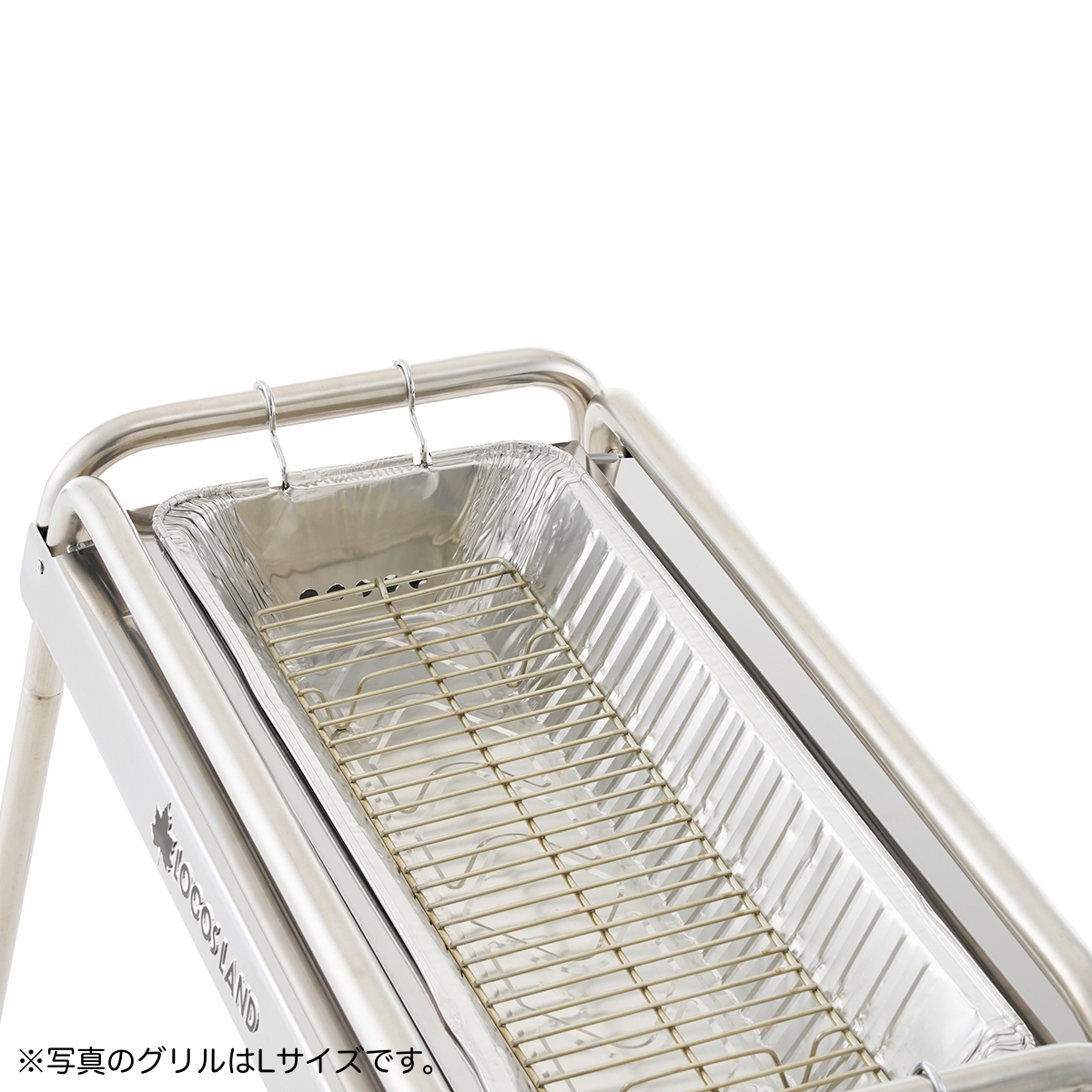 正規品人気LOGOS TUBE GRILL ロゴス チューブ グリル L お試しパック付き バーベキュー・調理用品