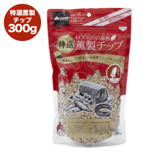 LOGOSの森林 特選薫製チップ300g（ナラ）